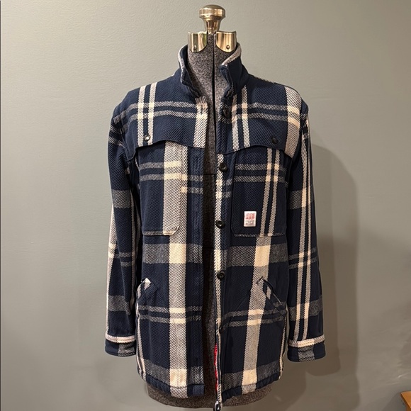 Topo Designs Jackets & Blazers - Topo Plaid Shirt Jacket